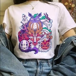 Totoro & Friends Tee, New!